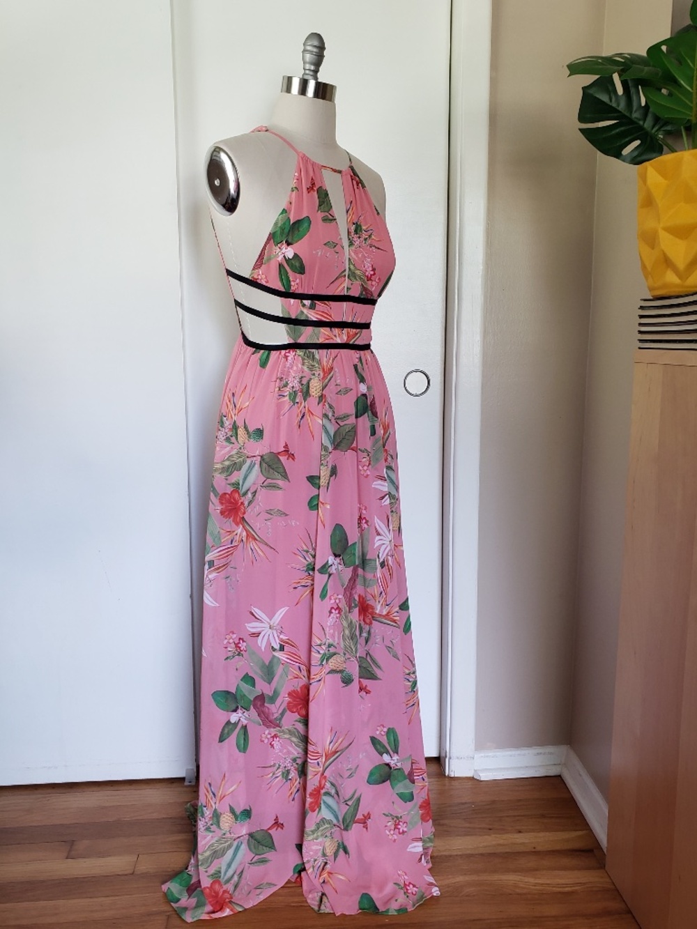 Express Flowy Maxi Floral Dress Size Small